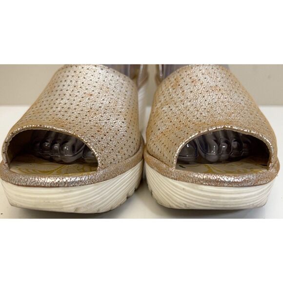 Fly London Yake Perforated Wedge Sandals. Size EU40. - Picture 2 of 9